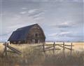 Picture of Wooden Barn in Field  _GroupedProduct_Rectangle_Landscape_Unframed_Print_Only_