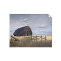 Picture of Wooden Barn in Field  _GroupedProduct_Rectangle_Landscape_Unframed_Print_Only_