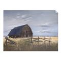 Picture of Wooden Barn in Field  _GroupedProduct_Rectangle_Landscape_Unframed_Print_Only_