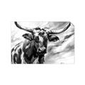 Picture of Longhorn Larry _GroupedProduct_Rectangle_Landscape_Unframed_Print_Only_