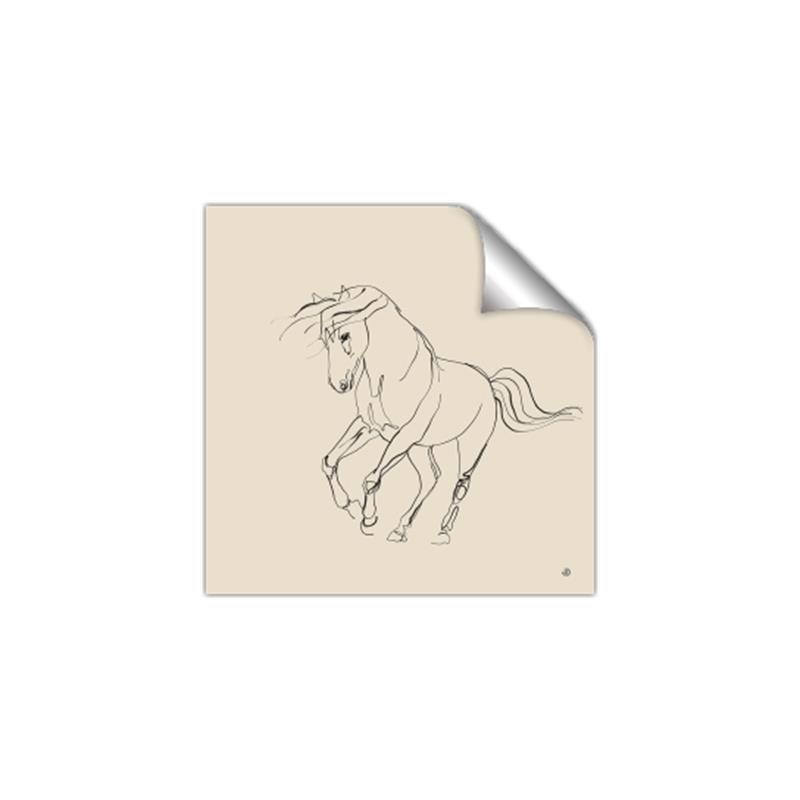 Picture of Sketched Horse I  _GroupedProduct_Square_Unframed_Print_Only_