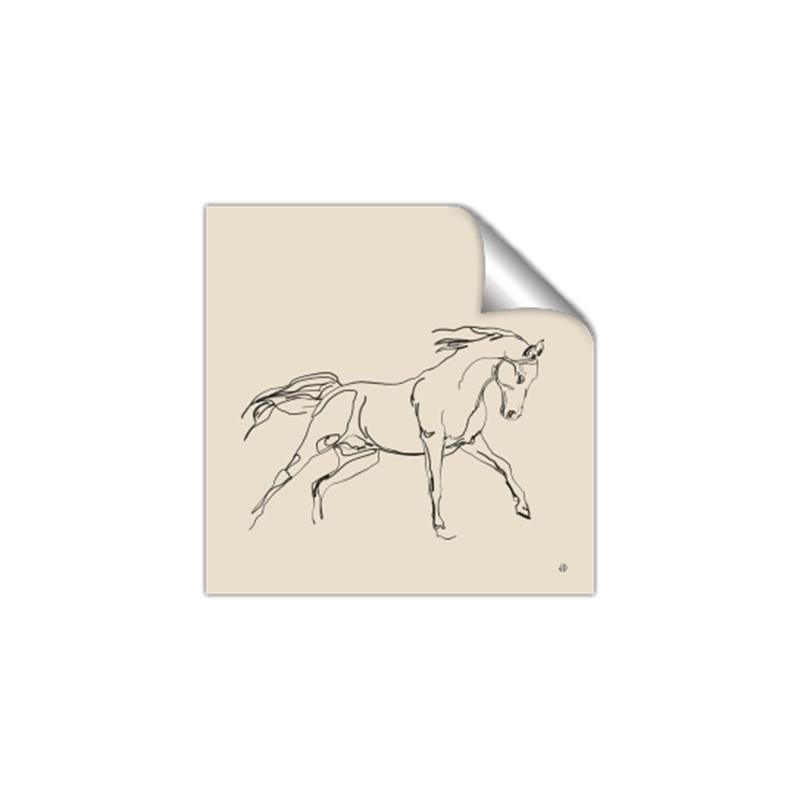 Picture of Sketched Horse II  _GroupedProduct_Square_Unframed_Print_Only_