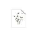 Picture of Black Botanical II  _GroupedProduct_Rectangle_Portrait_Unframed_Print_Only_