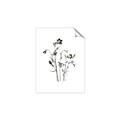 Picture of Black Botanical II  _GroupedProduct_Rectangle_Portrait_Unframed_Print_Only_