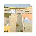 Picture of Multicolour Farm Landscape _GroupedProduct_Square_Unframed_Print_Only_