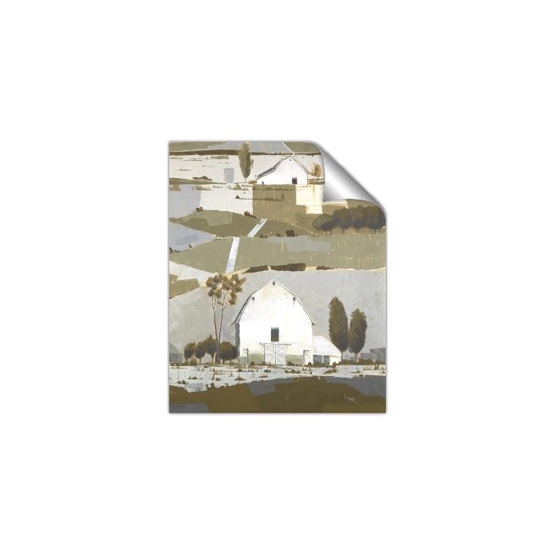 Picture of Layered Farm Landscape I  _GroupedProduct_Rectangle_Portrait_Unframed_Print_Only_