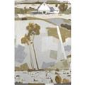 Picture of Layered Farm Landscape II  _GroupedProduct_Rectangle_Portrait_Unframed_Print_Only_