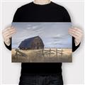 Picture of Wooden Barn in Field  _GroupedProduct_Rectangle_Landscape_Canvas_