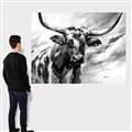 Picture of Longhorn Larry _GroupedProduct_Rectangle_Landscape_Canvas_