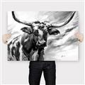 Picture of Longhorn Larry _GroupedProduct_Rectangle_Landscape_Canvas_