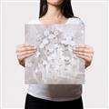 Picture of White Flower Buds _GroupedProduct_Square_Canvas_