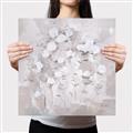 Picture of White Flower Buds _GroupedProduct_Square_Canvas_