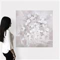 Picture of White Flower Buds _GroupedProduct_Square_Canvas_