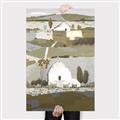 Picture of Layered Farm Landscape I  _GroupedProduct_Rectangle_Portrait_Canvas_