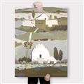 Picture of Layered Farm Landscape I  _GroupedProduct_Rectangle_Portrait_Canvas_
