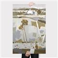 Picture of Layered Farm Landscape II  _GroupedProduct_Rectangle_Portrait_Canvas_