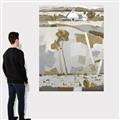 Picture of Layered Farm Landscape II  _GroupedProduct_Rectangle_Portrait_Canvas_