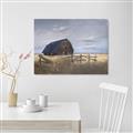 Picture of Wooden Barn in Field  _GroupedProduct_Rectangle_Landscape_Canvas_