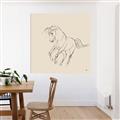 Picture of Sketched Horse I  _GroupedProduct_Square_Canvas_