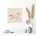 Picture of Sketched Horse II  _GroupedProduct_Square_Canvas_
