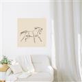 Picture of Sketched Horse II  _GroupedProduct_Square_Canvas_