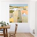 Picture of Multicolour Farm Landscape _GroupedProduct_Square_Canvas_