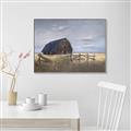 Picture of Wooden Barn in Field  _GroupedProduct_Rectangle_Landscape_Canvas_Framed_