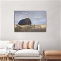 Picture of Wooden Barn in Field  _GroupedProduct_Rectangle_Landscape_Canvas_Framed_