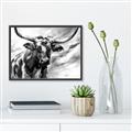 Picture of Longhorn Larry _GroupedProduct_Rectangle_Landscape_Canvas_Framed_