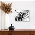 Picture of Longhorn Larry _GroupedProduct_Rectangle_Landscape_Canvas_Framed_