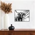 Picture of Longhorn Larry _GroupedProduct_Rectangle_Landscape_Canvas_Framed_