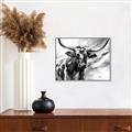 Picture of Longhorn Larry _GroupedProduct_Rectangle_Landscape_Canvas_Framed_