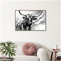 Picture of Longhorn Larry _GroupedProduct_Rectangle_Landscape_Canvas_Framed_