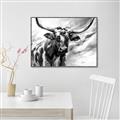 Picture of Longhorn Larry _GroupedProduct_Rectangle_Landscape_Canvas_Framed_