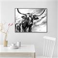 Picture of Longhorn Larry _GroupedProduct_Rectangle_Landscape_Canvas_Framed_