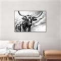 Picture of Longhorn Larry _GroupedProduct_Rectangle_Landscape_Canvas_Framed_