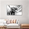 Picture of Longhorn Larry _GroupedProduct_Rectangle_Landscape_Canvas_Framed_