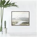 Picture of Foggy Tuscany morning _GroupedProduct_Rectangle_Landscape_Canvas_Framed_