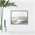 Picture of Foggy Tuscany morning _GroupedProduct_Rectangle_Landscape_Canvas_Framed_