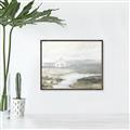 Picture of Foggy Tuscany morning _GroupedProduct_Rectangle_Landscape_Canvas_Framed_