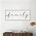 Picture of Family on Wood Panel _GroupedProduct_Panel_Landscape_Canvas_Framed_