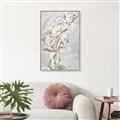 Picture of Sketched flowers _GroupedProduct_Rectangle_Portrait_Canvas_Framed_