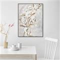 Picture of Sketched flowers _GroupedProduct_Rectangle_Portrait_Canvas_Framed_