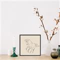 Picture of Sketched Horse I  _GroupedProduct_Square_Canvas_Framed_
