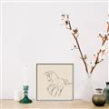 Picture of Sketched Horse I  _GroupedProduct_Square_Canvas_Framed_