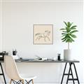 Picture of Sketched Horse II  _GroupedProduct_Square_Canvas_Framed_