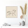 Picture of Sketched Horse II  _GroupedProduct_Square_Canvas_Framed_