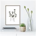 Picture of Black Botanical I  _GroupedProduct_Rectangle_Portrait_Canvas_Framed_