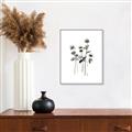 Picture of Black Botanical I  _GroupedProduct_Rectangle_Portrait_Canvas_Framed_