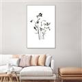 Picture of Black Botanical II  _GroupedProduct_Rectangle_Portrait_Canvas_Framed_